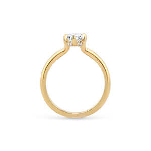 Marquise Diamond Split Shank Solitaire Engagement Ring | 2.02ct