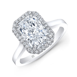 Radiant Cut Diamond Ring | 3.30tw