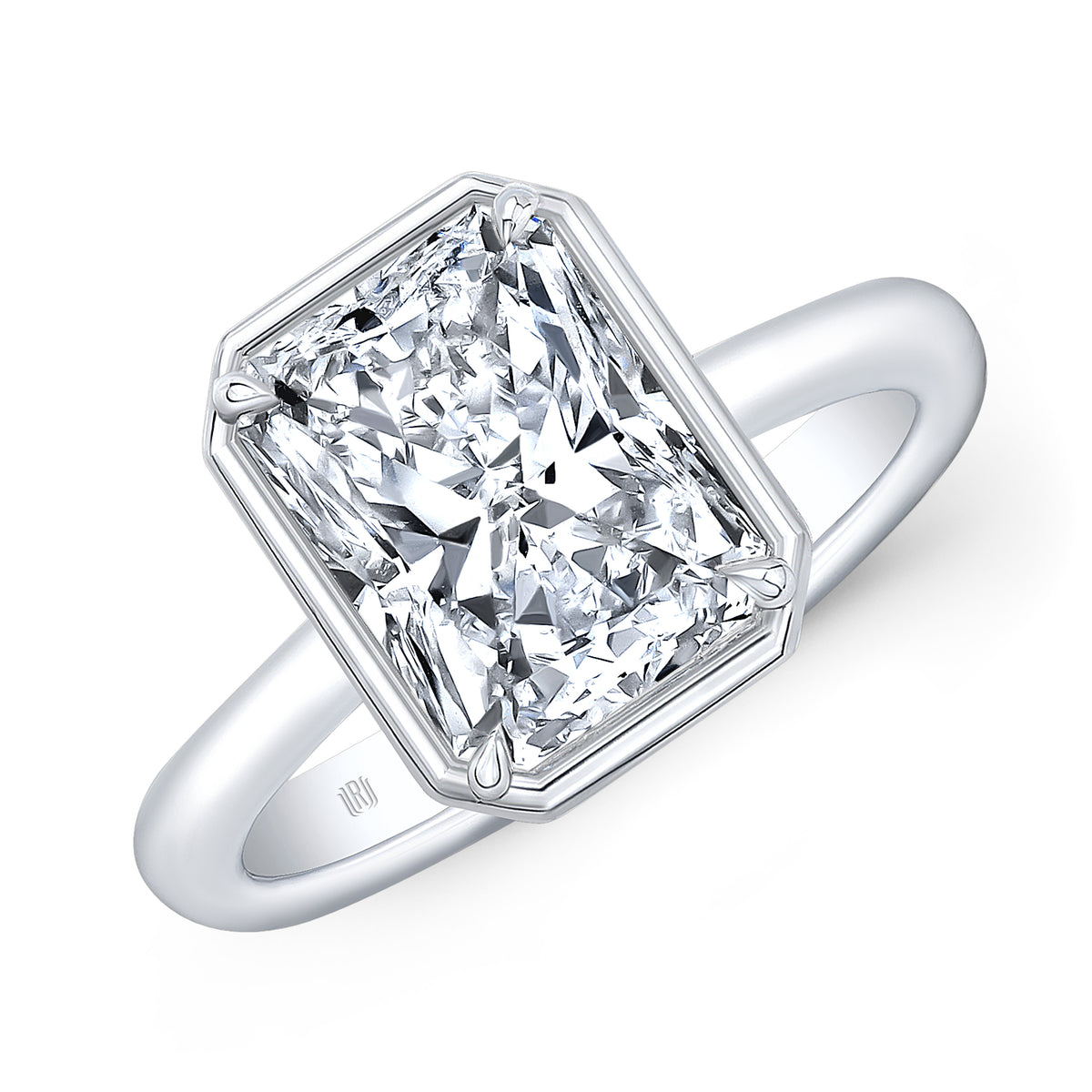 Radiant Cut Diamond Solitaire Ring | 3.36ct