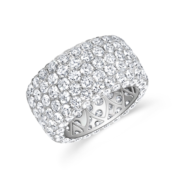 Wide Diamond Eternity Band | 9.22tw