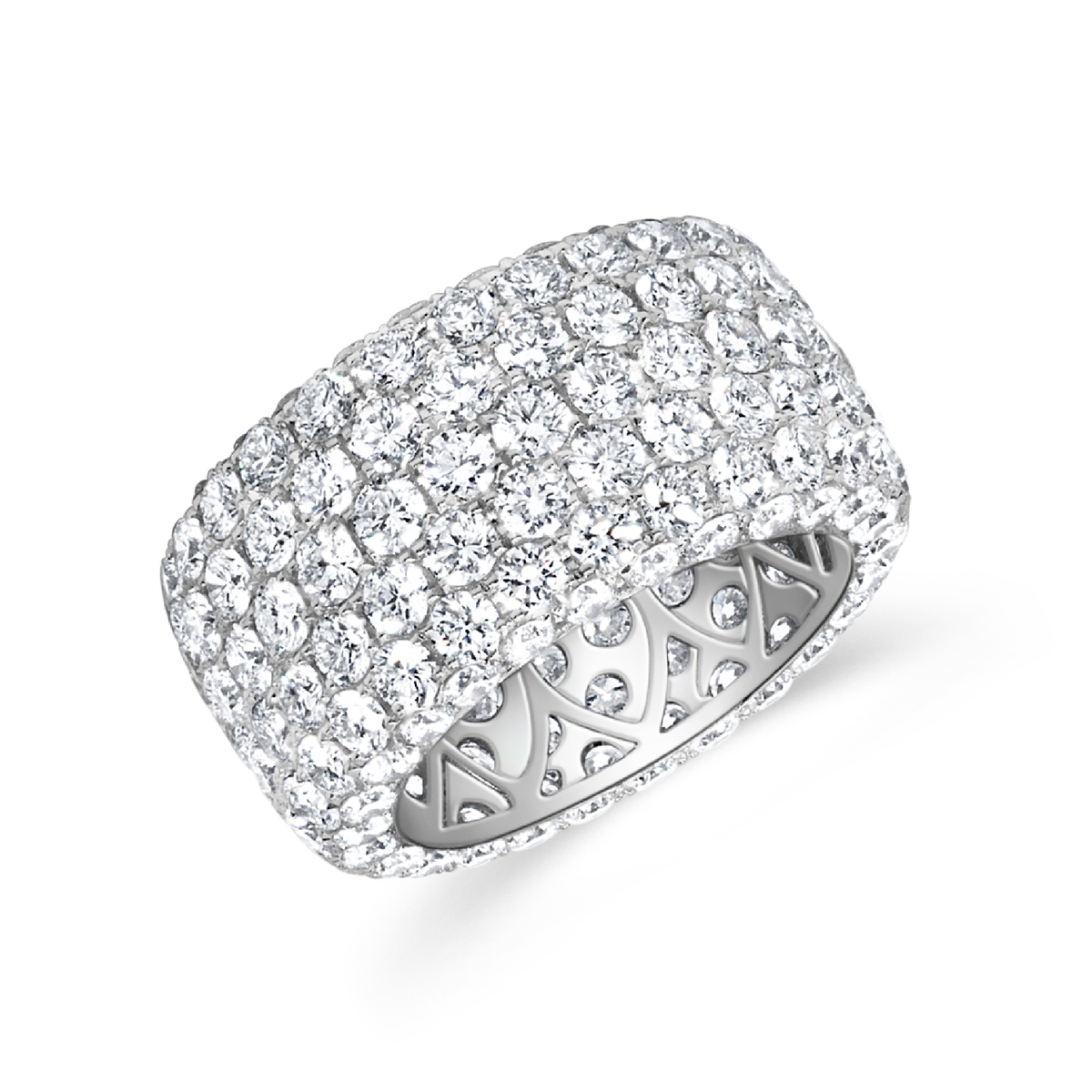 Wide Diamond Eternity Band | 9.22tw