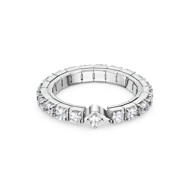 Round Diamond Band