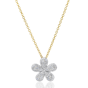 Forget-Me-Not Large Diamond Necklace