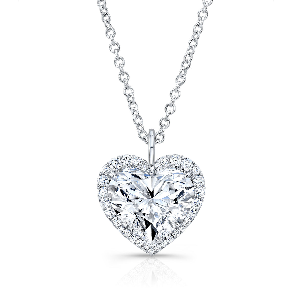 Heart Shape Diamond Pendant | 3.25tw