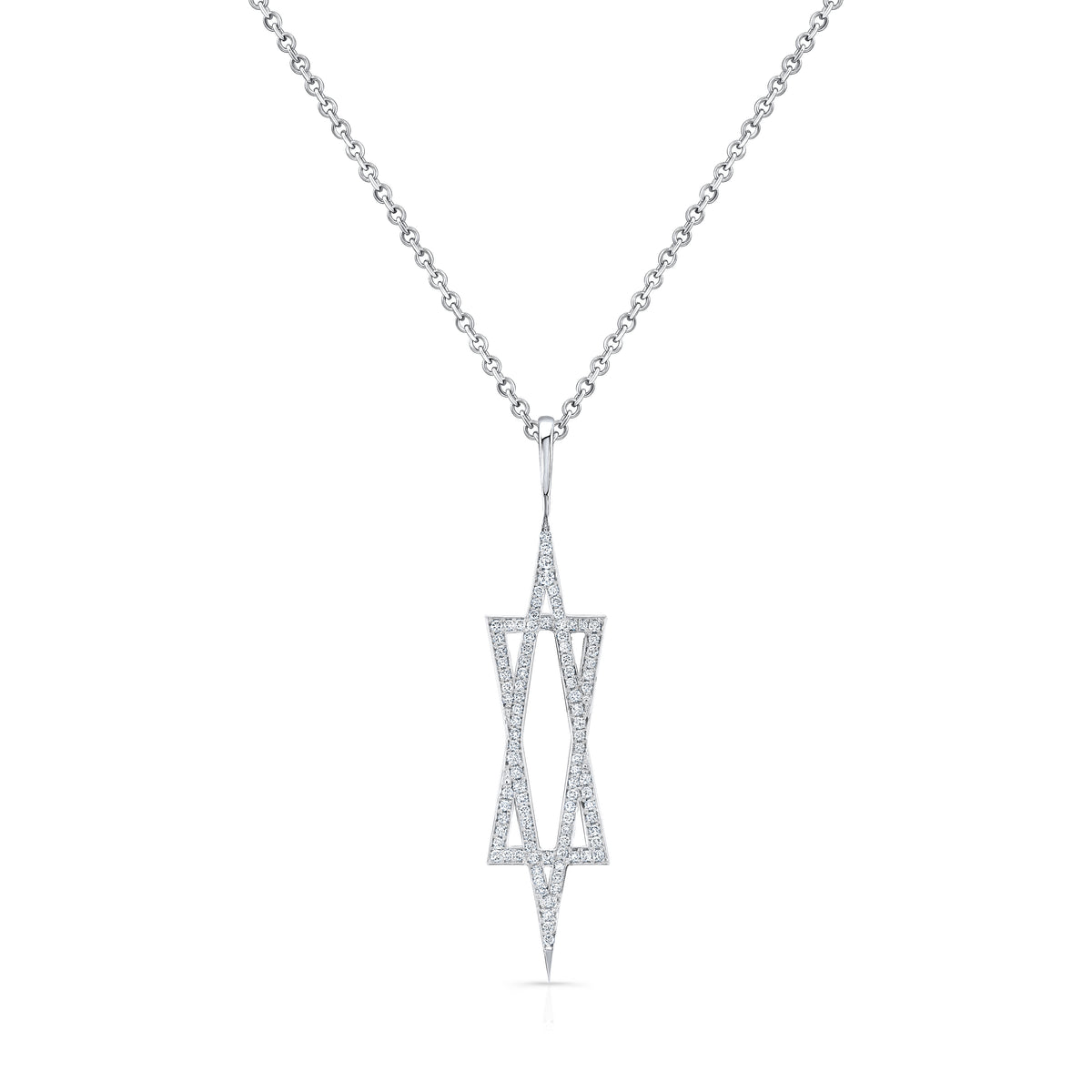 Diamond Star of David Pendant | .26tw