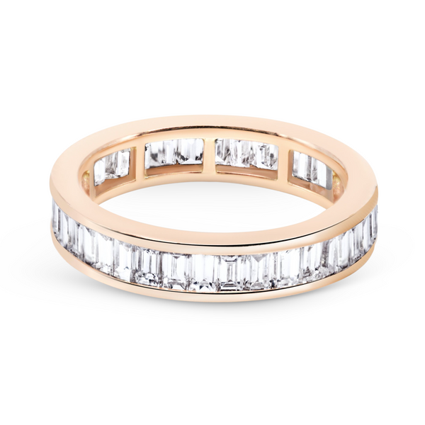 Channel Set Diamond Eternity Band | 2.59tw