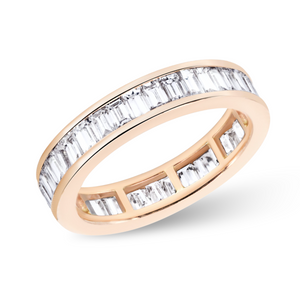 Channel Set Diamond Eternity Band | 2.59tw