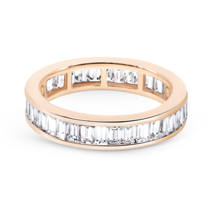 Channel Set Diamond Eternity Band | 2.59tw