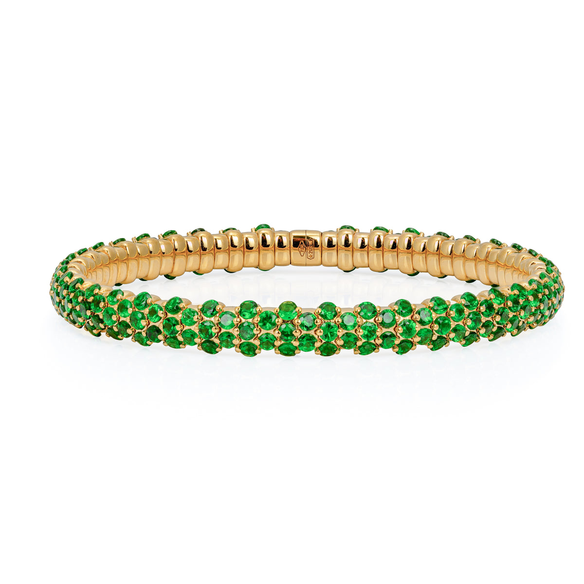 Tsavorite Stretch Bracelet | 10.29ctw