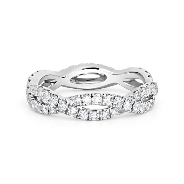 Diamond Infinity Eternity Band | .99tw