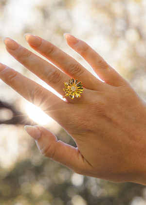 Margherita Diamond Flower Ring