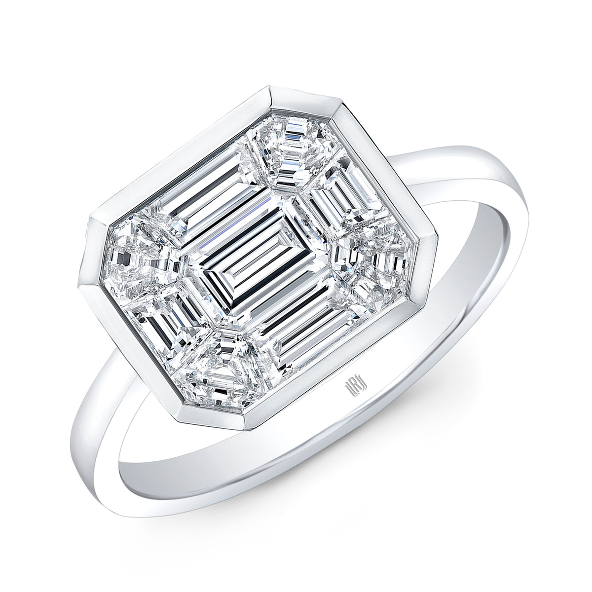East-West Kaleidoscope Diamond Ring | .91tw