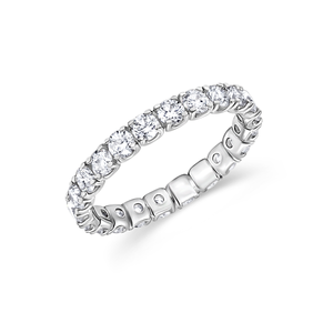 U Prong Diamond Eternity Band | 1.78tw