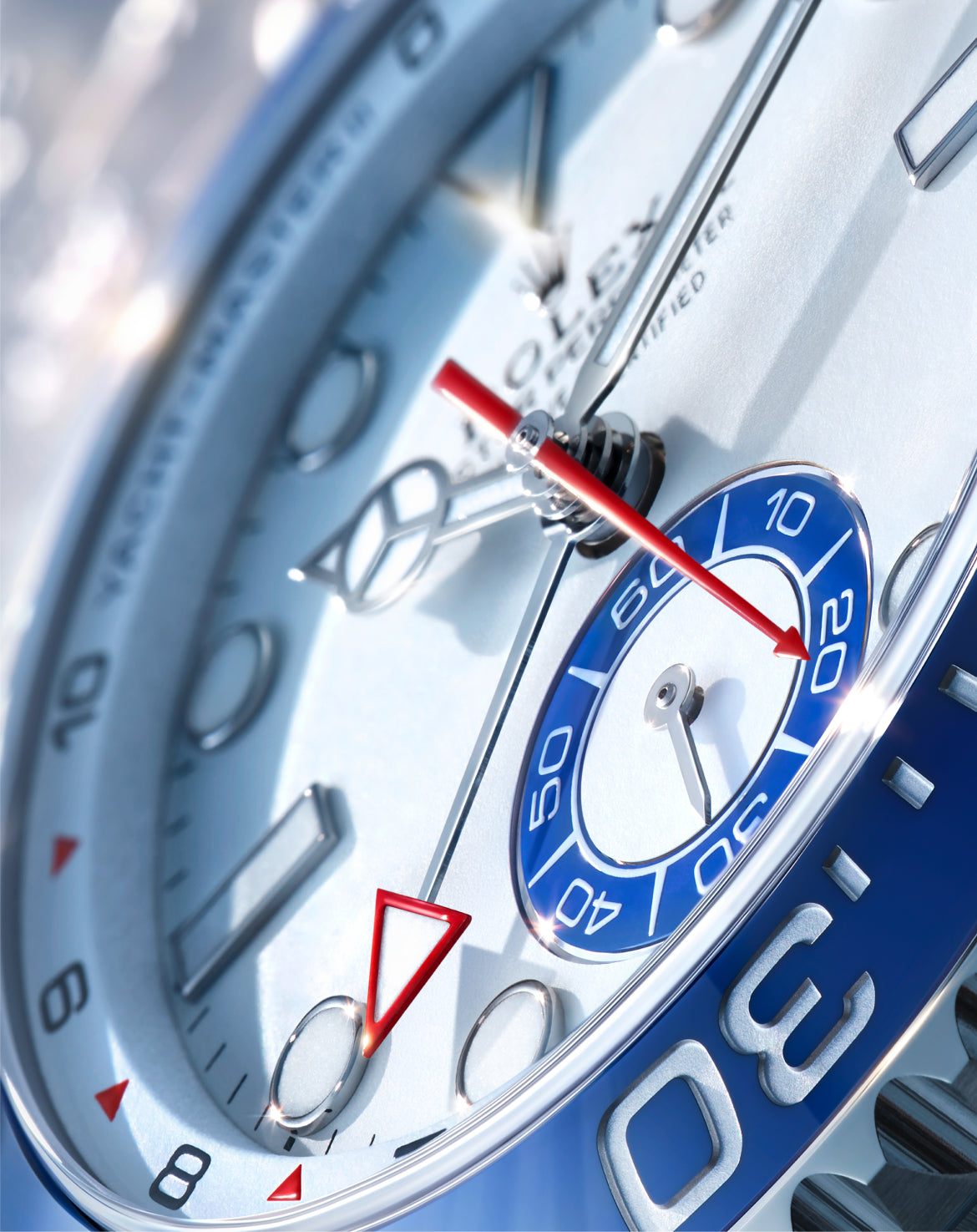 Cerachrom bezel insert
A concentration of high technology