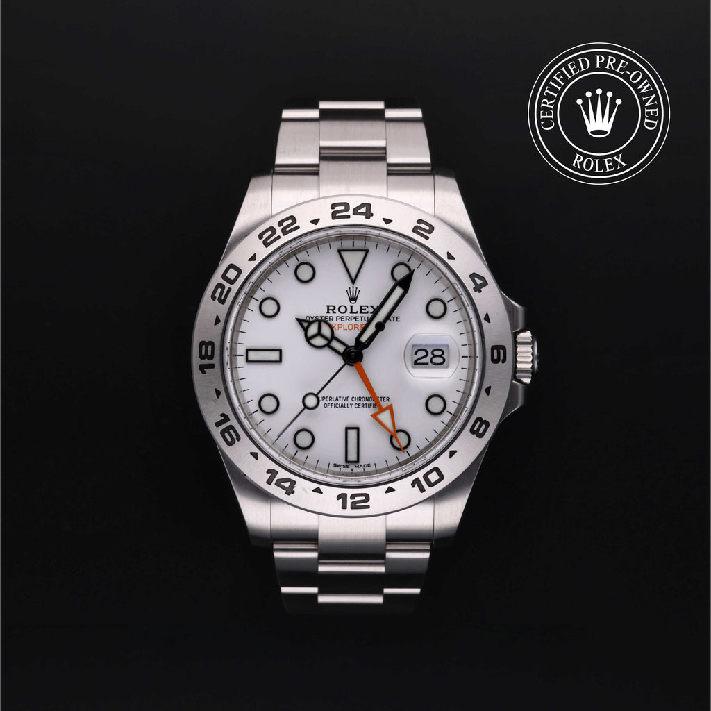 Rolex Explorer II 216570 | Certified Pre-Owned | Polacheck's