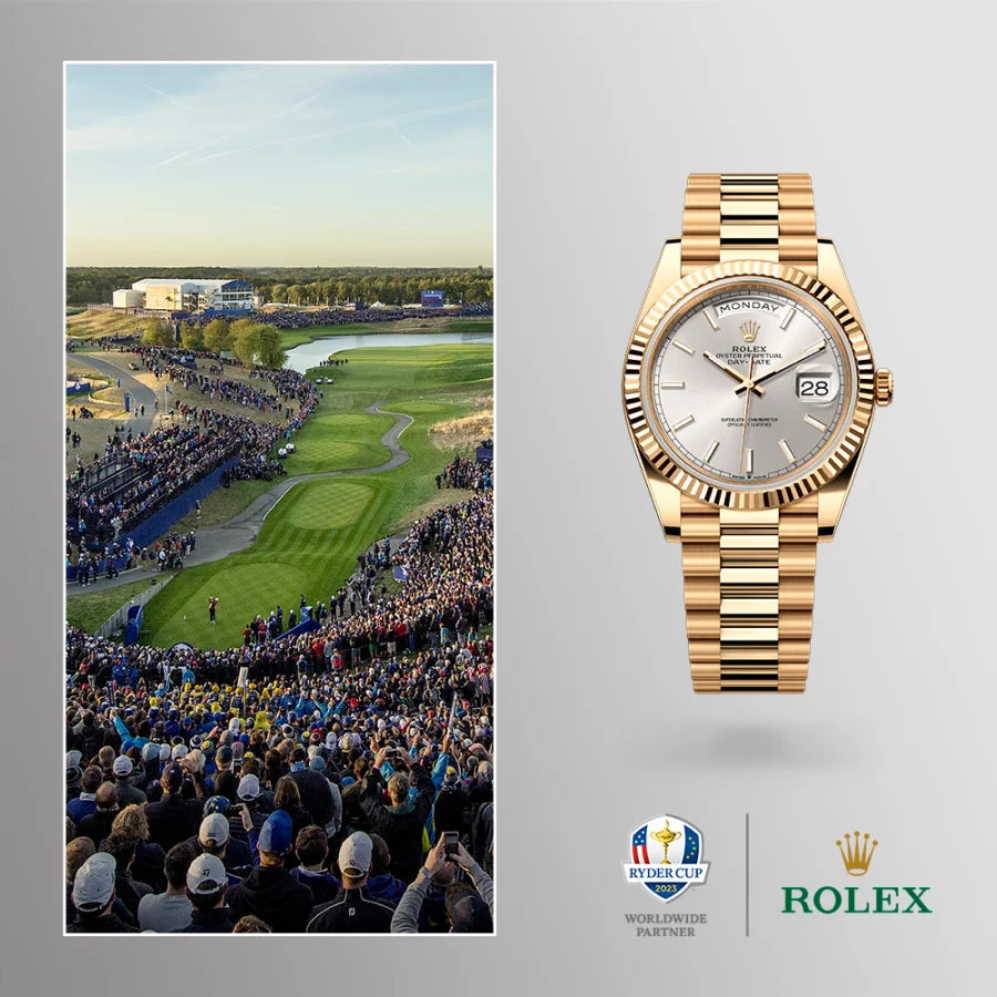 Rolex Day-Date 40 at Polacheck's Jewelers in Calabasas, CA