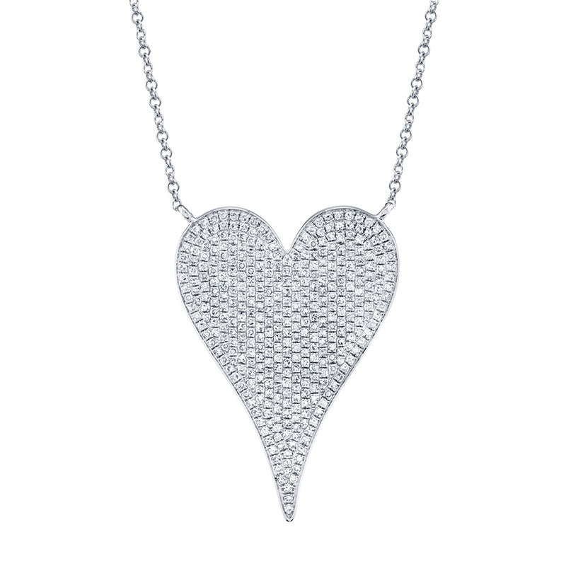 Diamond Heart Pendant | .83tw