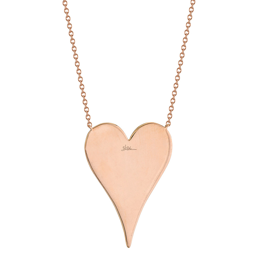 Diamond Heart Pendant | .83tw