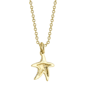 Diamond Starfish Pendant | .15tw