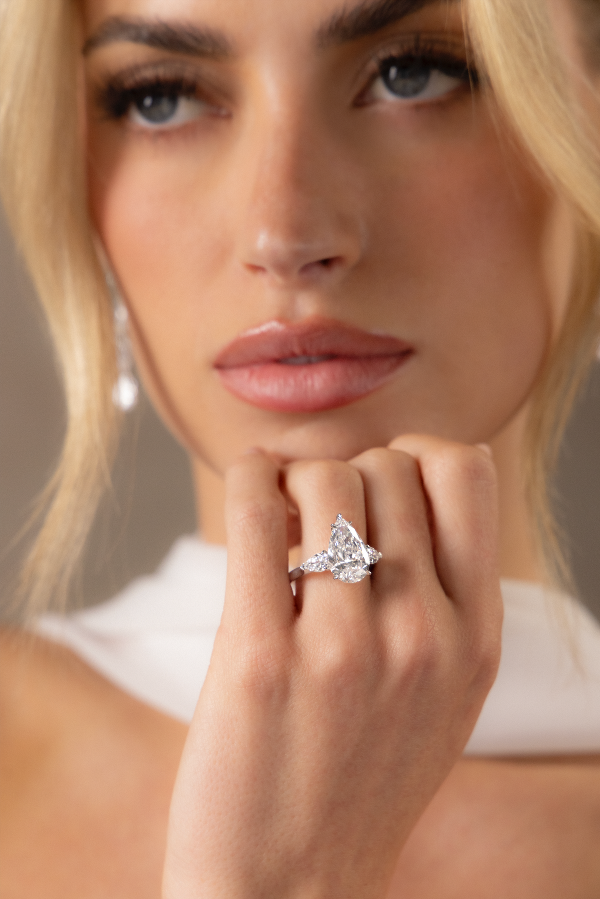 Pear Shape Diamond Ring | 10.02tw