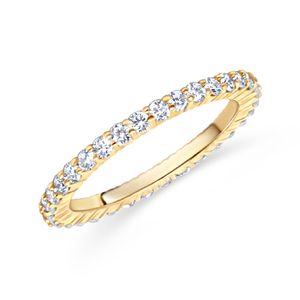 Shared Prong Eternity Band | .75tw