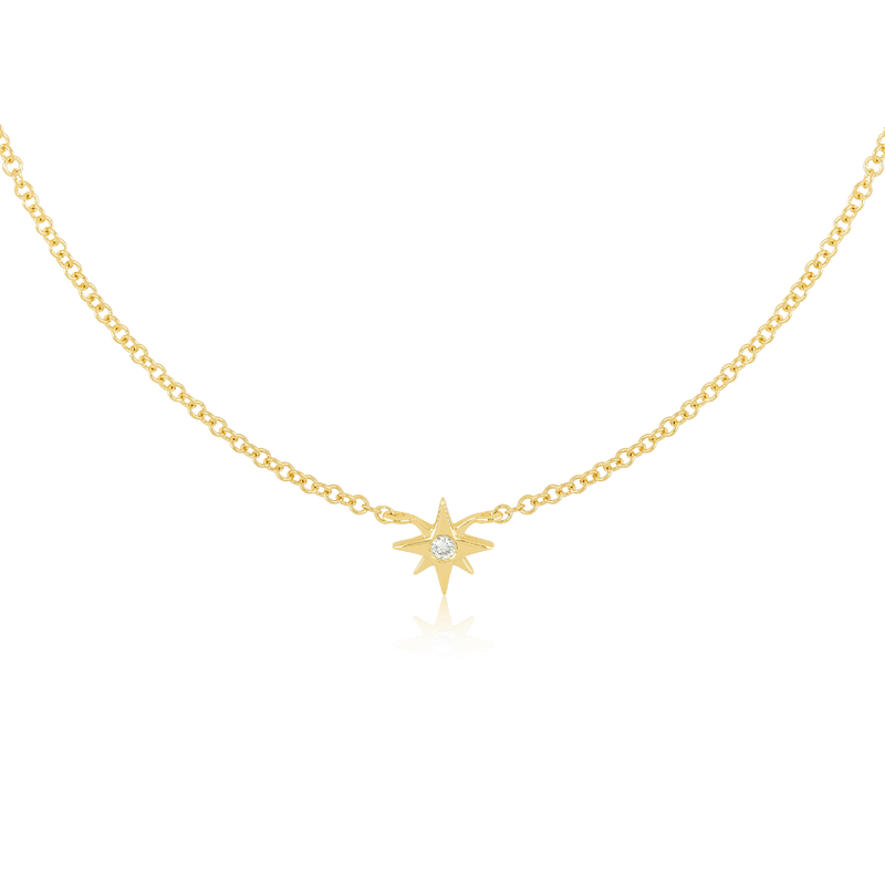 Diamond Starburst Necklace