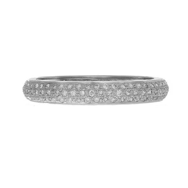 Tire White Diamond Band | .65tw