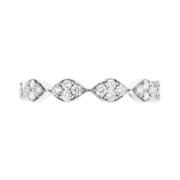 Darcy White Diamond Band | .55tw