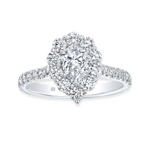 Pear & Round Brilliant Diamond Ring | 1.80tw