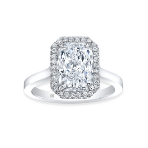 Radiant Cut Diamond Ring | 3.30tw