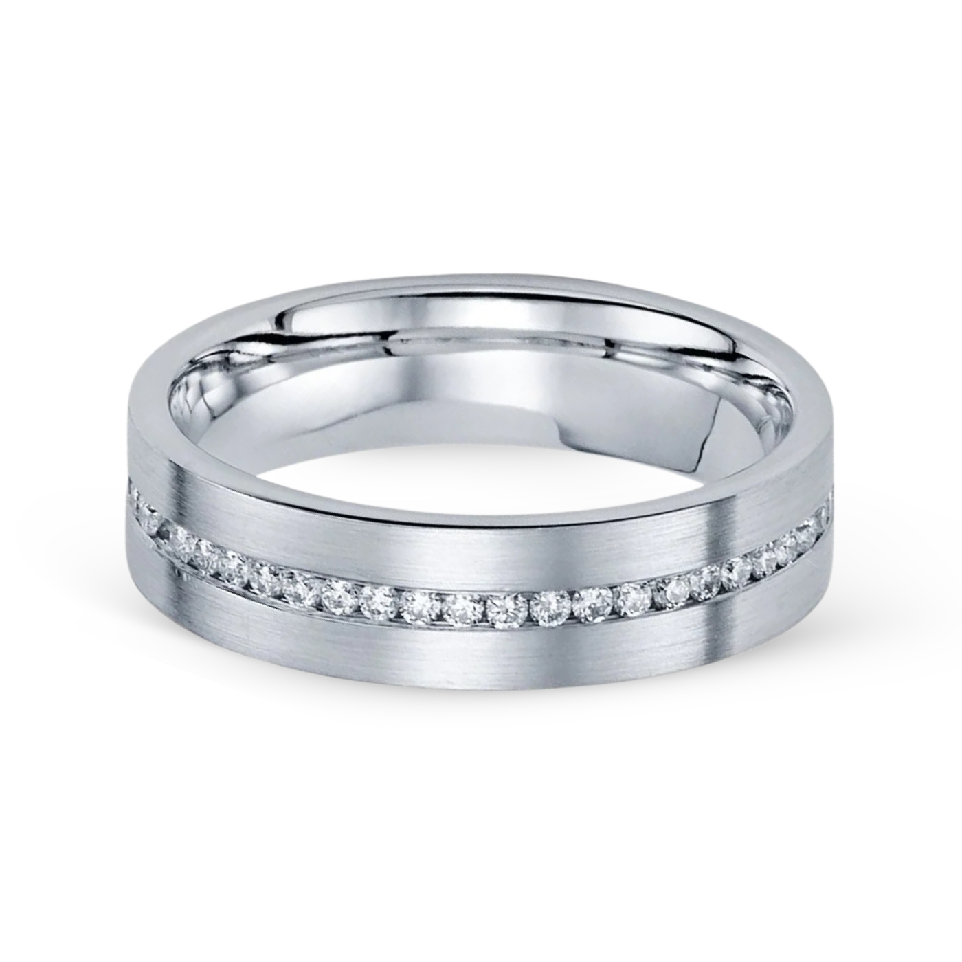 Diamond Pavé Center Band