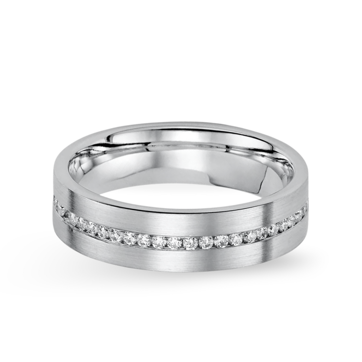 Diamond Pavé Center Band