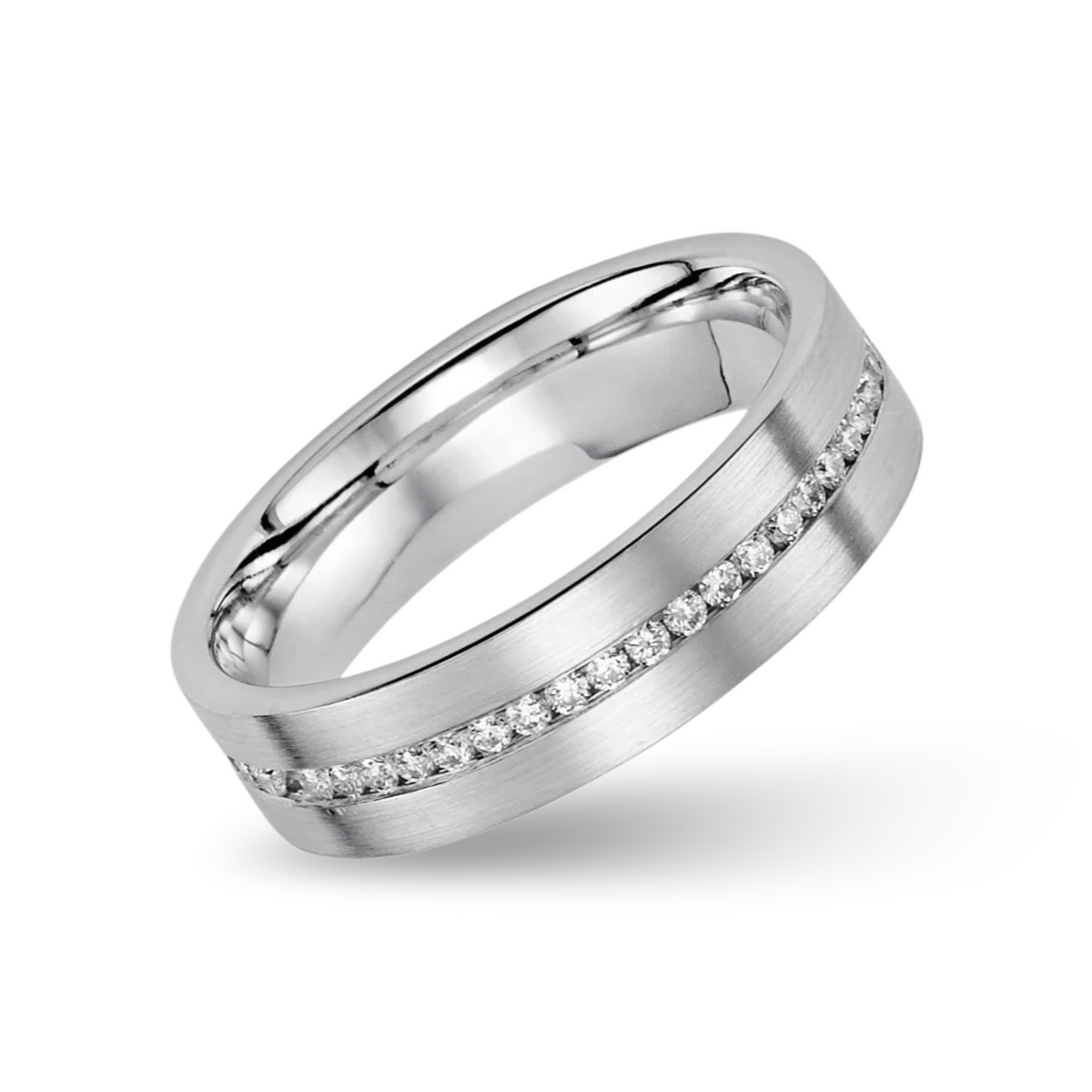 Diamond Pavé Center Band