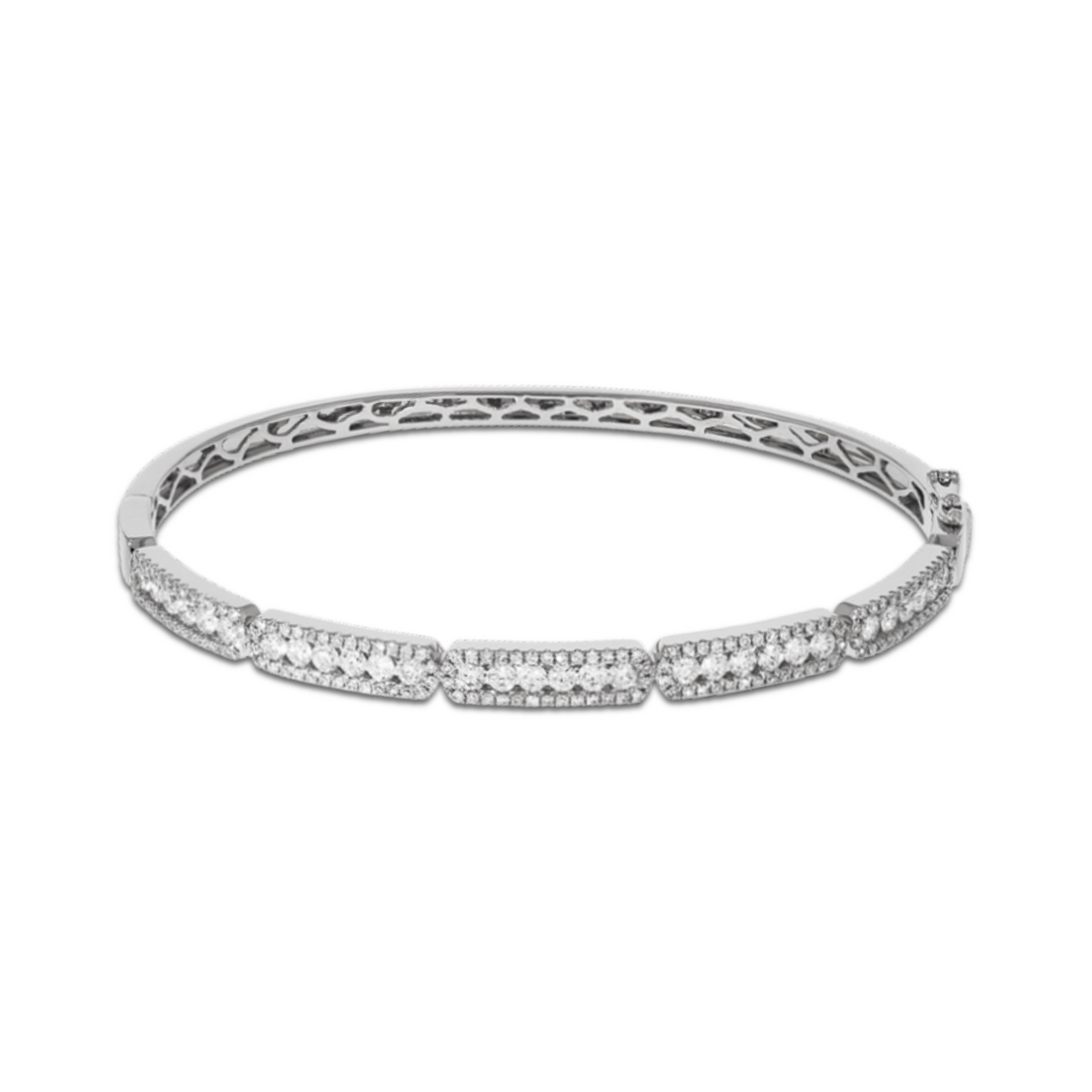 Art Deco Diamond Bangle