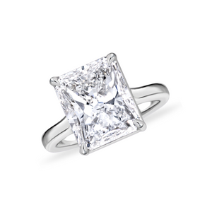 Radiant Cut Solitaire Diamond Ring | 6.27ct