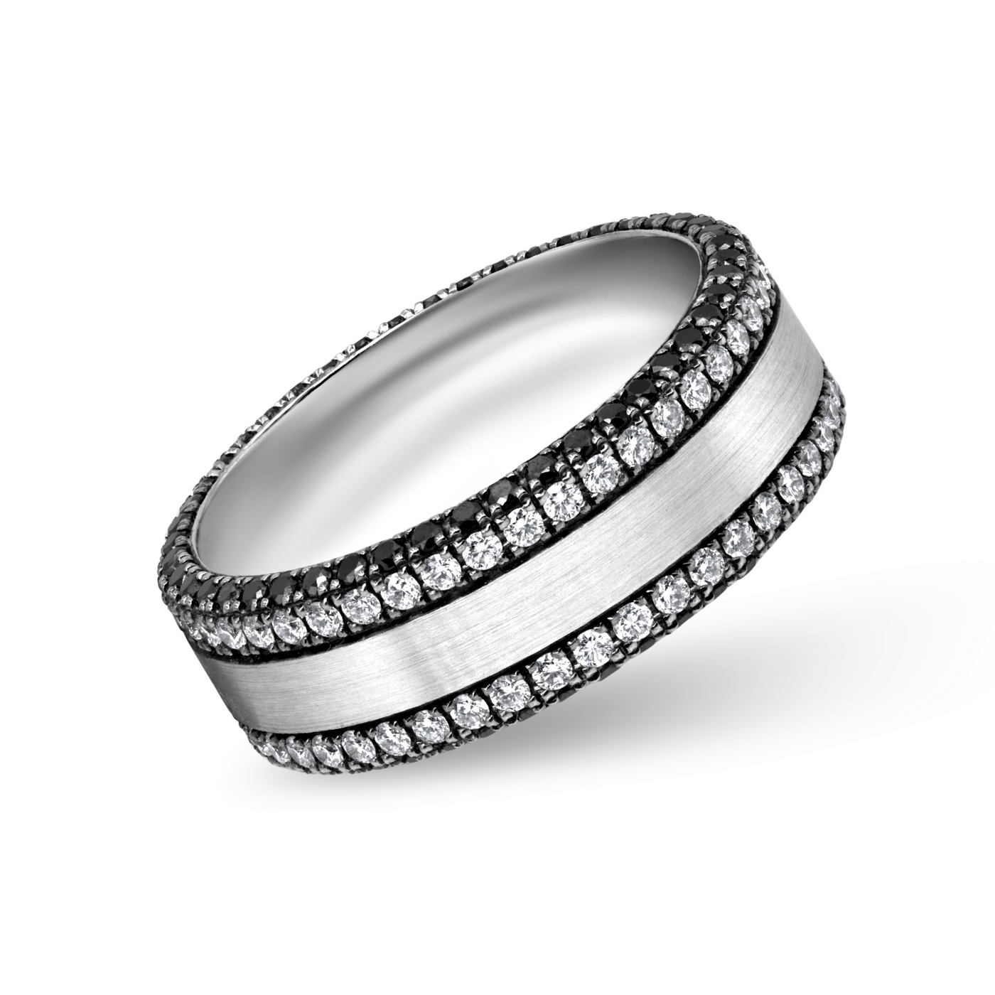 Two-Tone Diamond Edge Band