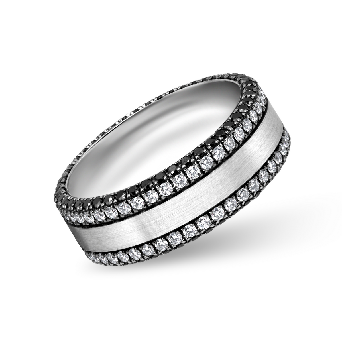 Two-Tone Diamond Edge Band