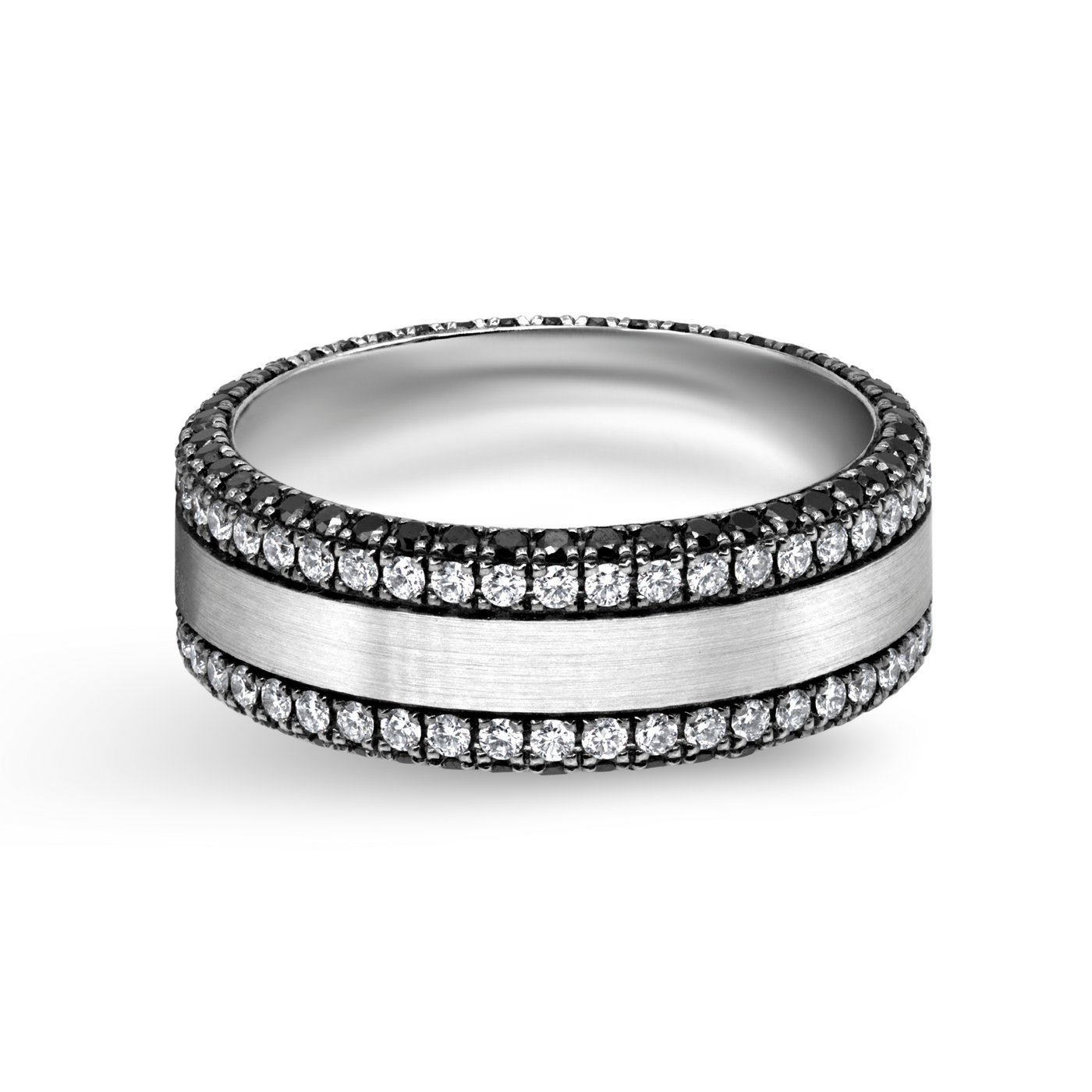 Two-Tone Diamond Edge Band