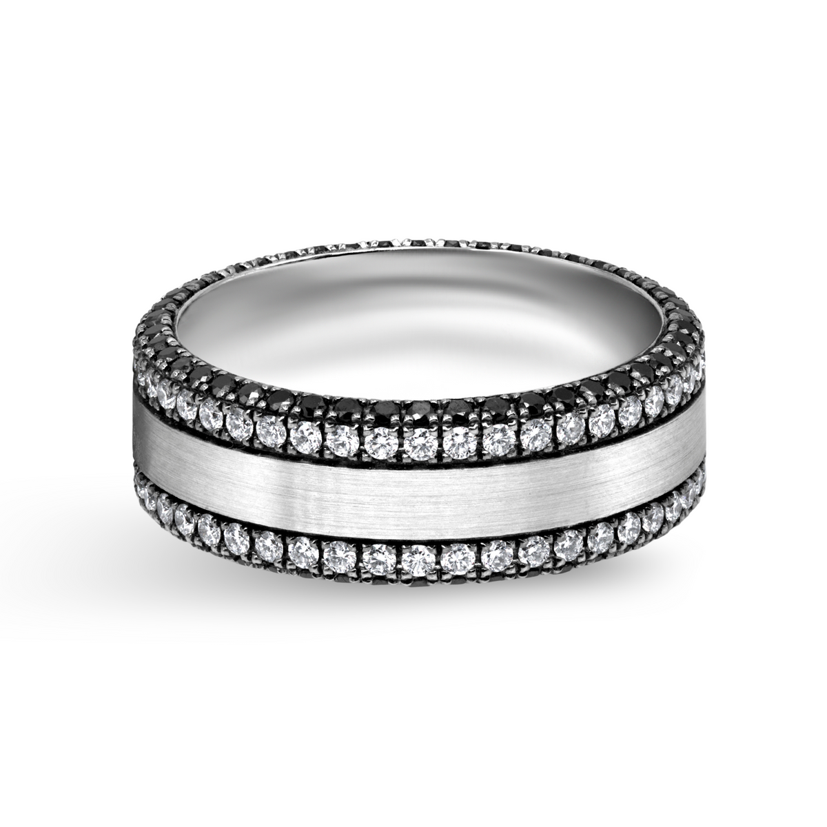 Two-Tone Diamond Edge Band