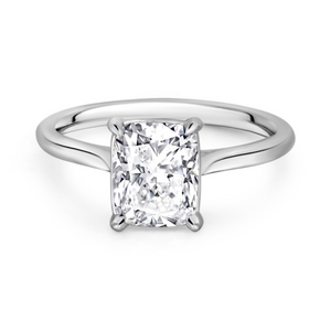 Cushion Cut Diamond Solitaire Ring | 2.01ct