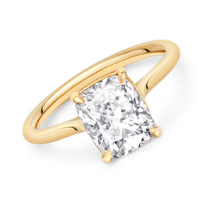 Cushion Cut Diamond Solitaire Ring | 2.01ct