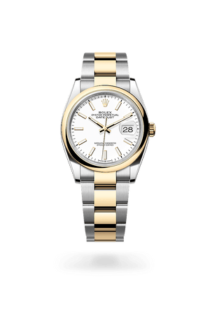 Rolex Datejust in Yellow Rolesor and White Dial, M126203-0020 | Polacheck's Jewelers