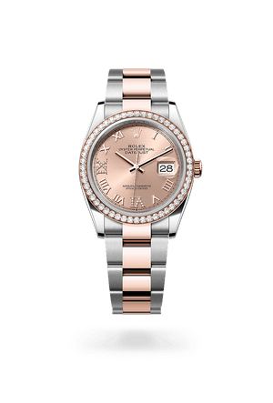 Rolex Datejust 36 in Everose Rolesor and RosÌ©-colour Dial, M126281RBR-0016 | Polacheck's Jewelers
