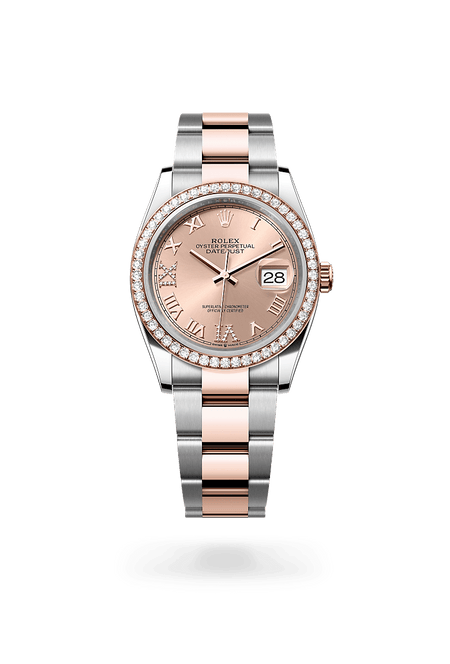 Rolex Datejust 36 in Everose Rolesor and RosÌ©-colour Dial, M126281RBR-0016 | Polacheck's Jewelers