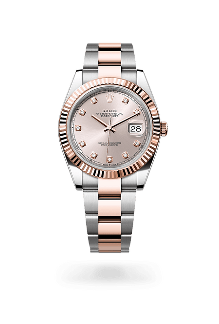 Rolex Datejust 41 in Everose Rolesor and Chocolate Dial, M126331-0007 | Polacheck's Jewelers