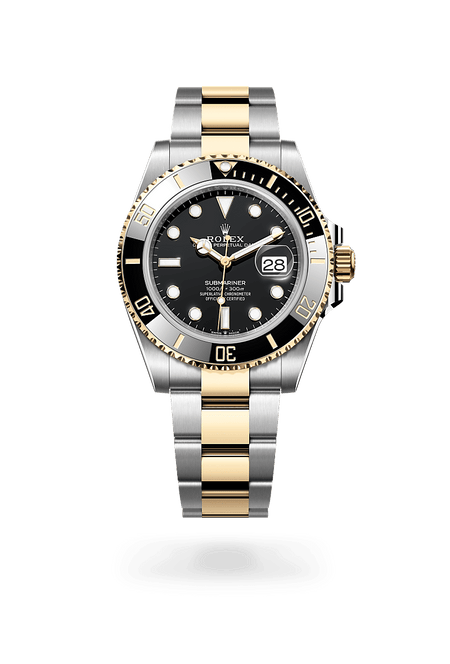 Rolex Submariner in Yellow Rolesor and Black Dial, M126613ln-0002 | Polacheck's Jewelers