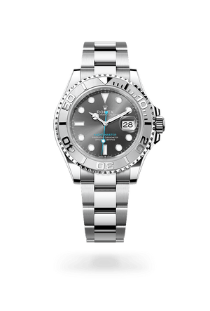 Rolex Yacht-Master in Rolesium and Slate Dial, M126622-0001 | Polacheck's Jewelers
