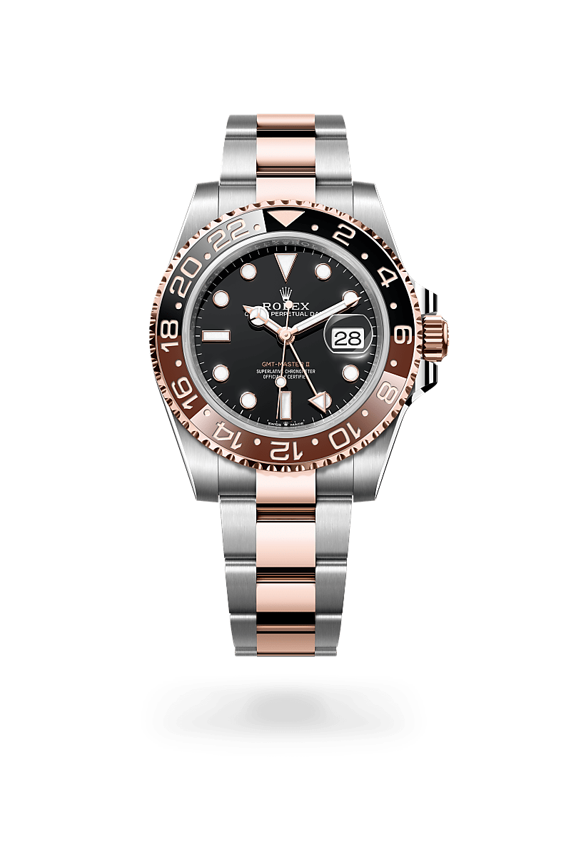 Rolex GMT-Master II in Everose Rolesor and Black Dial, M126711chnr-0002 | Polacheck's Jewelers
