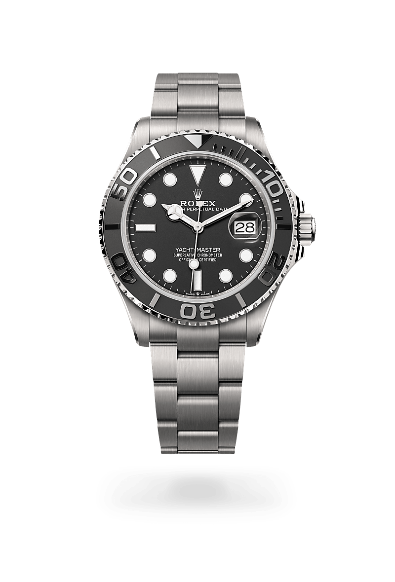 Rolex Yacht-Master in RLX titanium and Intense Black Dial, M226627-0001 | Polacheck's Jewelers