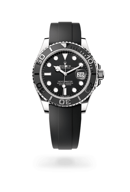 Rolex Yacht-Master in White Gold and Black Dial, M226659-0002 | Polacheck's Jewelers